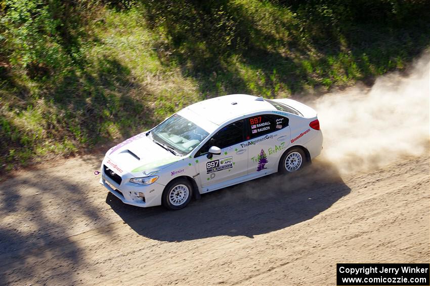 Jamey Randall / Andrew Rausch Subaru WRX on SS4, Parkway II.