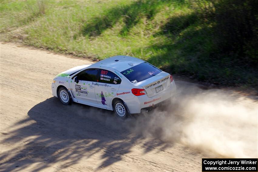 Jamey Randall / Andrew Rausch Subaru WRX on SS4, Parkway II.