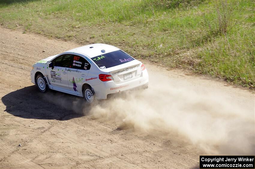 Jamey Randall / Andrew Rausch Subaru WRX on SS4, Parkway II.