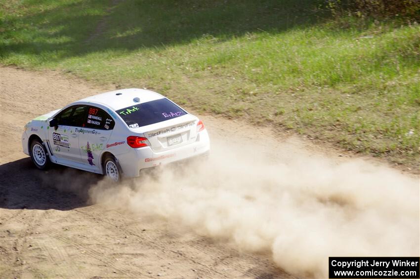 Jamey Randall / Andrew Rausch Subaru WRX on SS4, Parkway II.