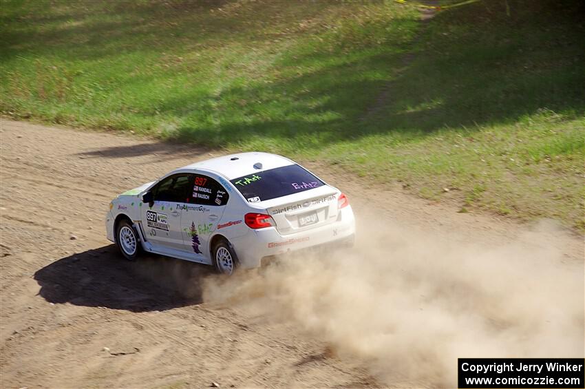 Jamey Randall / Andrew Rausch Subaru WRX on SS4, Parkway II.