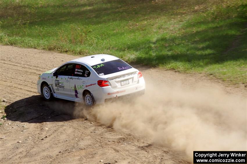 Jamey Randall / Andrew Rausch Subaru WRX on SS4, Parkway II.