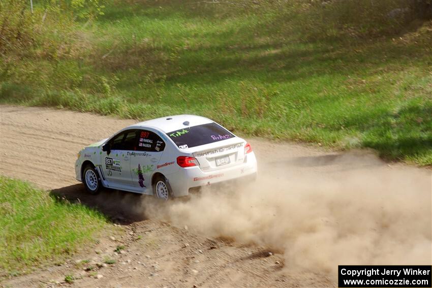 Jamey Randall / Andrew Rausch Subaru WRX on SS4, Parkway II.