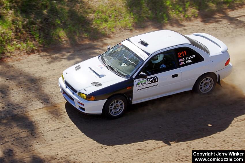 Jack Nelson / Isaac Zink Subaru Impreza on SS4, Parkway II.