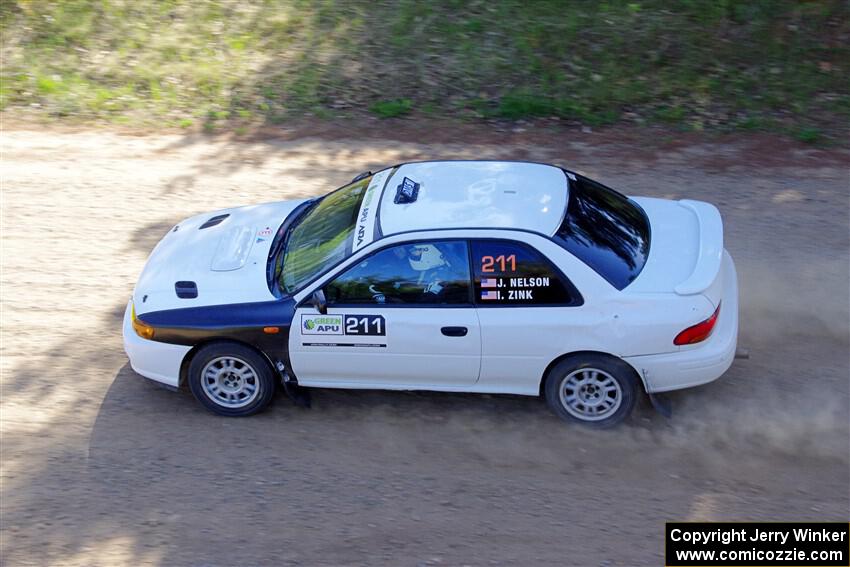 Jack Nelson / Isaac Zink Subaru Impreza on SS4, Parkway II.