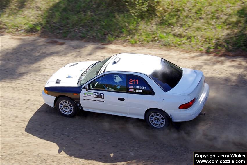 Jack Nelson / Isaac Zink Subaru Impreza on SS4, Parkway II.