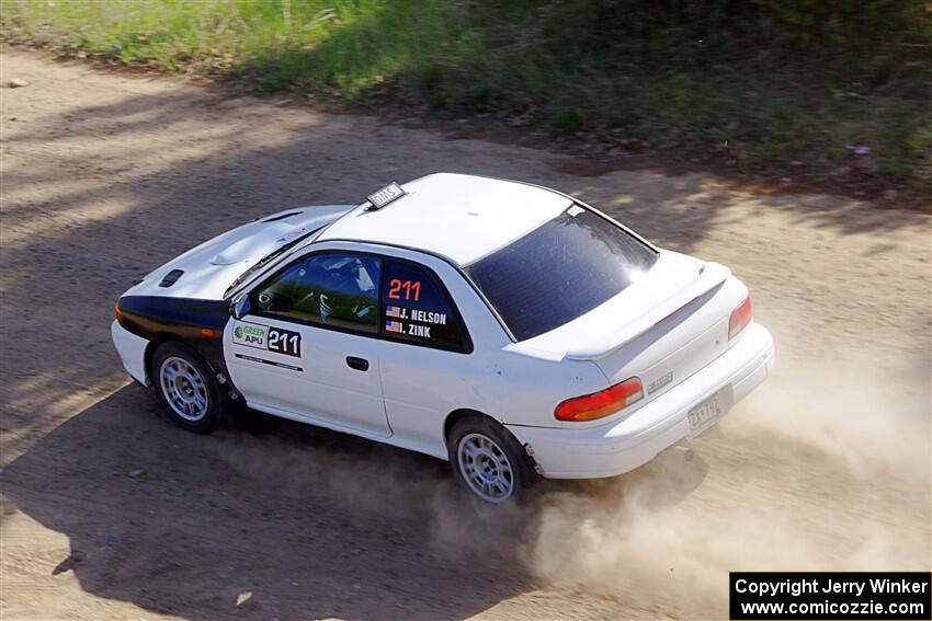 Jack Nelson / Isaac Zink Subaru Impreza on SS4, Parkway II.