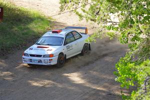 Richard Donovan / Greg Donovan Subaru Impreza on SS4, Parkway II.