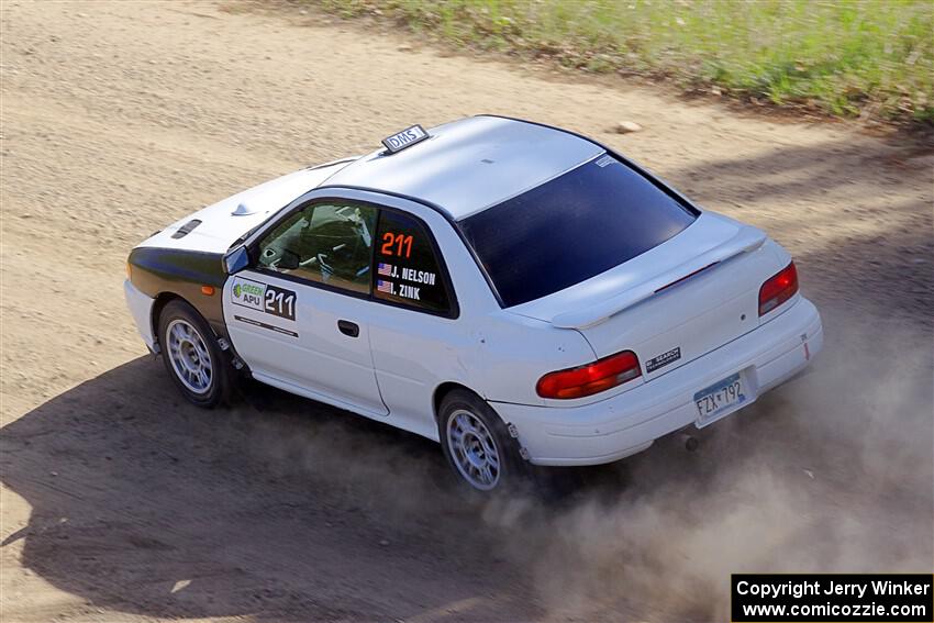 Jack Nelson / Isaac Zink Subaru Impreza on SS4, Parkway II.