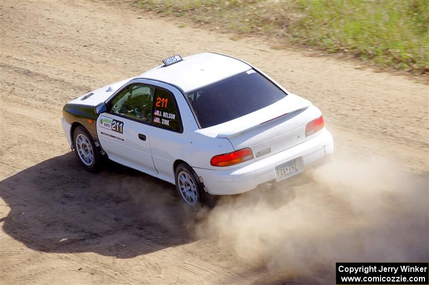 Jack Nelson / Isaac Zink Subaru Impreza on SS4, Parkway II.