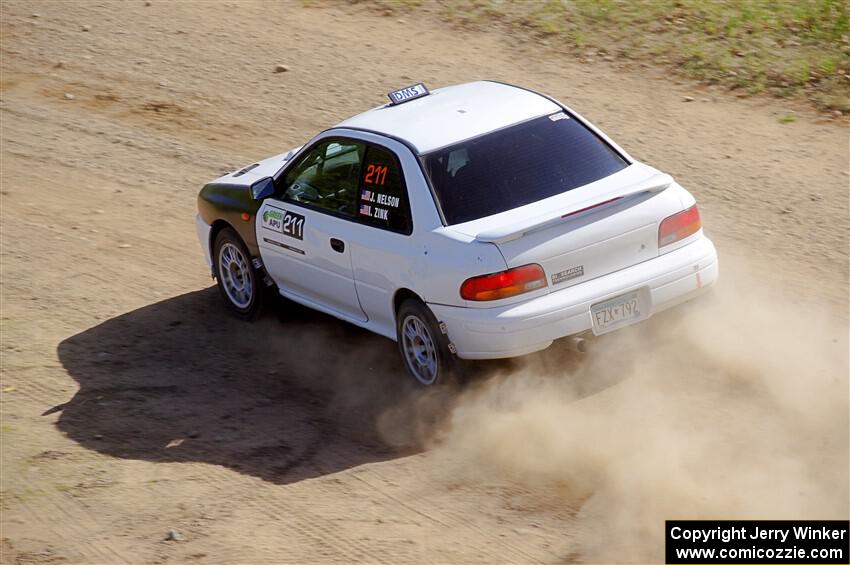 Jack Nelson / Isaac Zink Subaru Impreza on SS4, Parkway II.