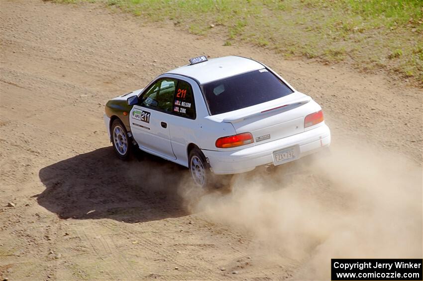 Jack Nelson / Isaac Zink Subaru Impreza on SS4, Parkway II.