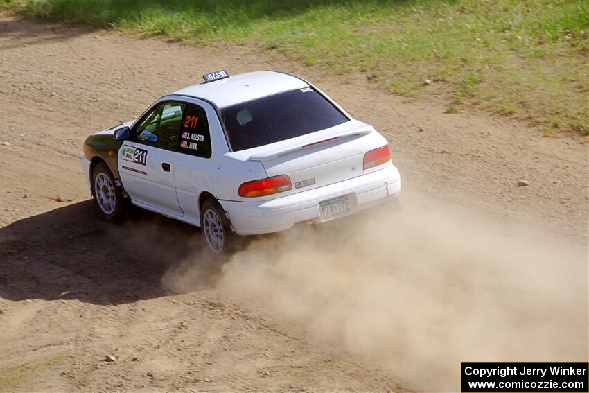 Jack Nelson / Isaac Zink Subaru Impreza on SS4, Parkway II.