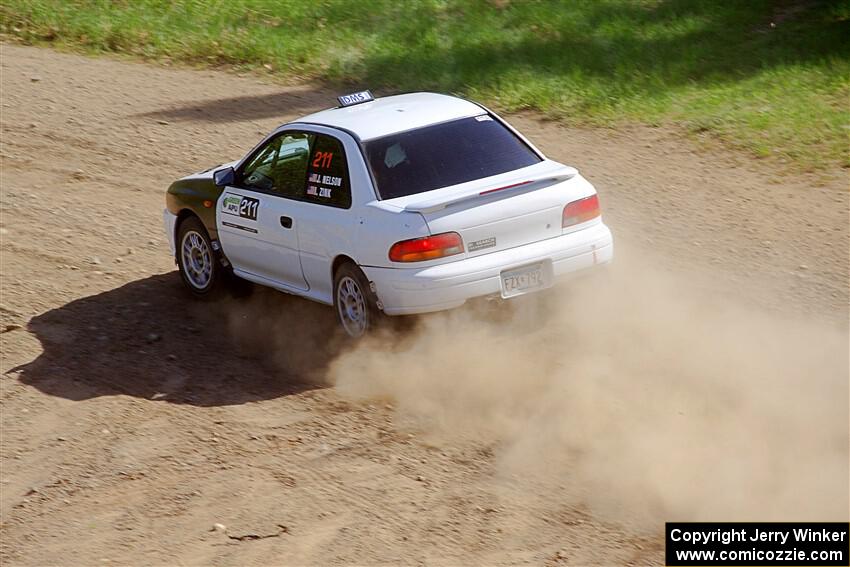 Jack Nelson / Isaac Zink Subaru Impreza on SS4, Parkway II.