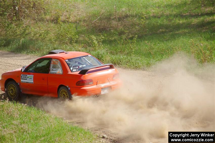 Travis Mattonen / Josh Kemp Subaru Impreza on SS4, Parkway II.