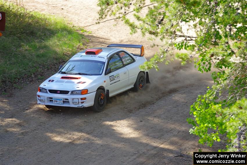 Richard Donovan / Greg Donovan Subaru Impreza on SS4, Parkway II.