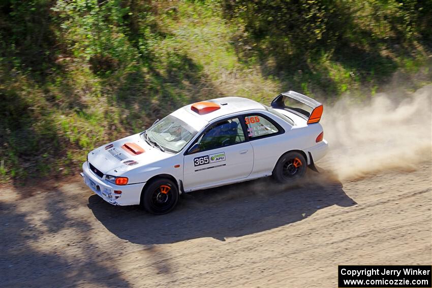 Richard Donovan / Greg Donovan Subaru Impreza on SS4, Parkway II.