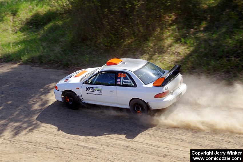 Richard Donovan / Greg Donovan Subaru Impreza on SS4, Parkway II.