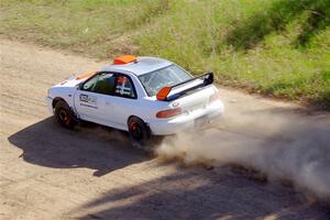 Richard Donovan / Greg Donovan Subaru Impreza on SS4, Parkway II.