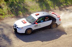 Jason Cook / Maggie Tu Subaru WRX on SS4, Parkway II.