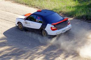 Jason Cook / Maggie Tu Subaru WRX on SS4, Parkway II.