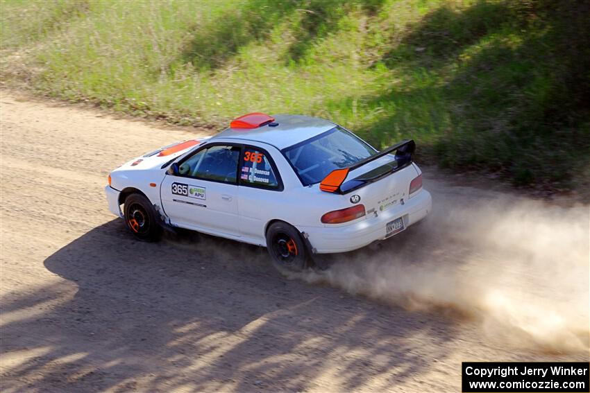 Richard Donovan / Greg Donovan Subaru Impreza on SS4, Parkway II.