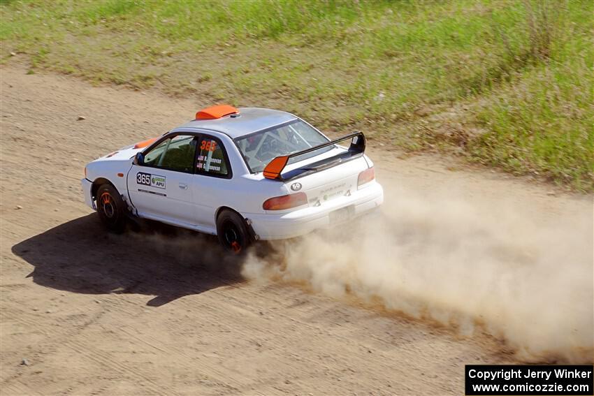 Richard Donovan / Greg Donovan Subaru Impreza on SS4, Parkway II.