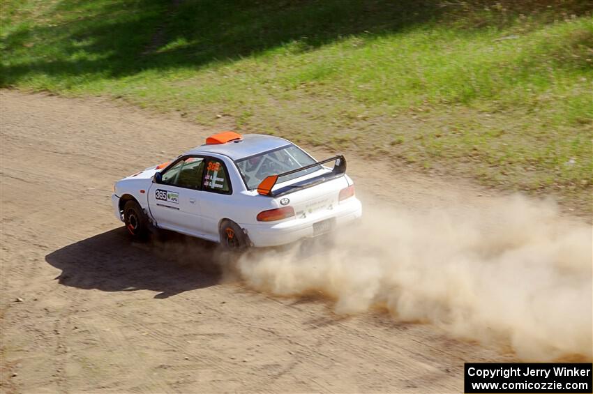 Richard Donovan / Greg Donovan Subaru Impreza on SS4, Parkway II.