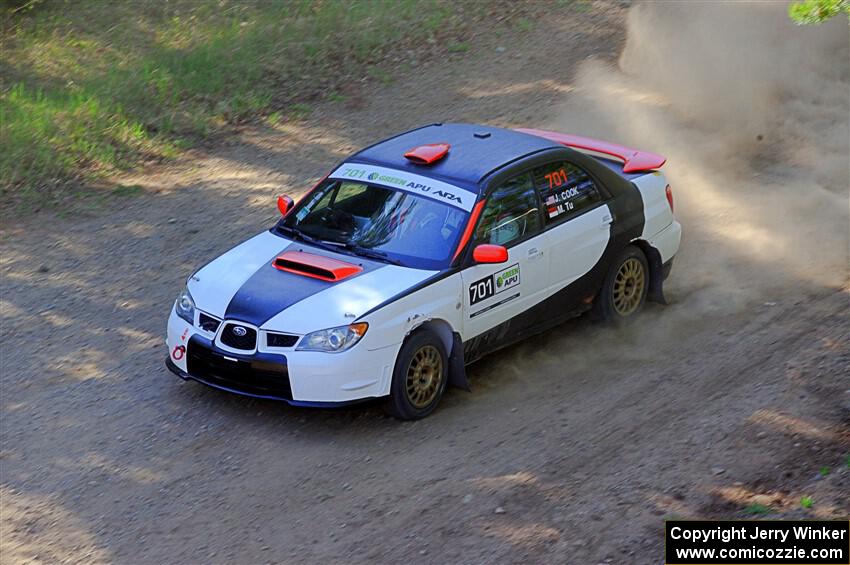 Jason Cook / Maggie Tu Subaru WRX on SS4, Parkway II.