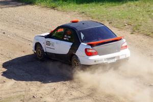 Jason Cook / Maggie Tu Subaru WRX on SS4, Parkway II.