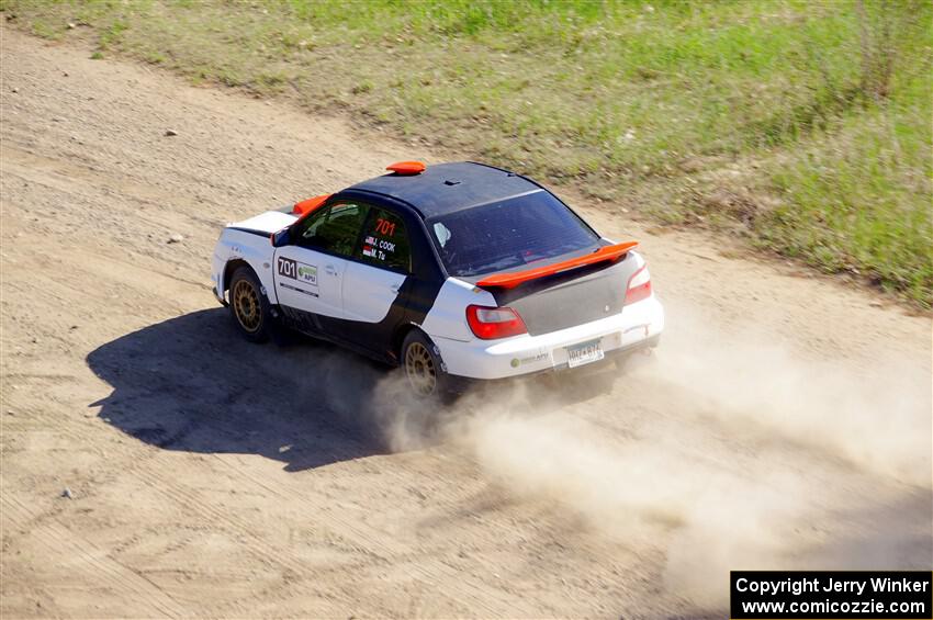 Jason Cook / Maggie Tu Subaru WRX on SS4, Parkway II.