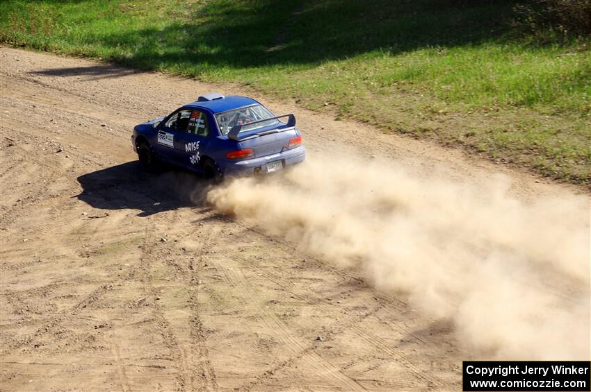 Corey Morris / Josh Nykanen Subaru Impreza on SS4, Parkway II.