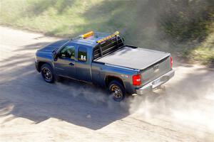 A Chevy Silverado sweeps SS4, Parkway II.