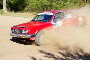 Levi Johnson / Matt Nykanen BMW 325e on SS5, Blue Trail II.