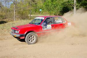 Levi Johnson / Matt Nykanen BMW 325e on SS5, Blue Trail II.