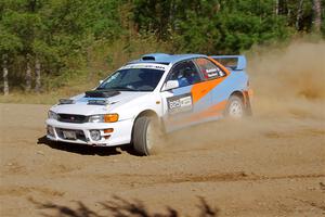 Tyler Matalas / Dustin Sharkozy Subaru Impreza LX on SS5, Blue Trail II.