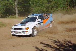 Tyler Matalas / Dustin Sharkozy Subaru Impreza LX on SS5, Blue Trail II.