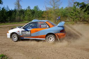 Tyler Matalas / Dustin Sharkozy Subaru Impreza LX on SS5, Blue Trail II.