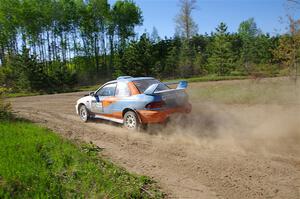 Tyler Matalas / Dustin Sharkozy Subaru Impreza LX on SS5, Blue Trail II.