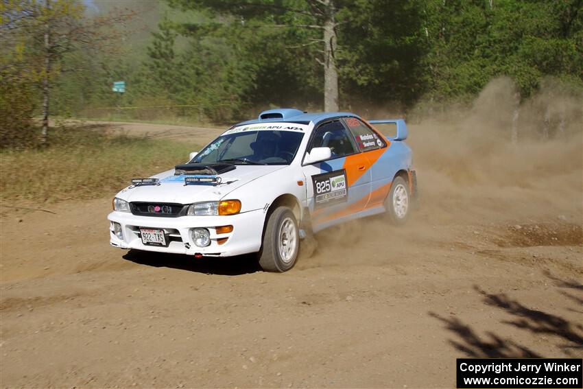 Tyler Matalas / Dustin Sharkozy Subaru Impreza LX on SS5, Blue Trail II.