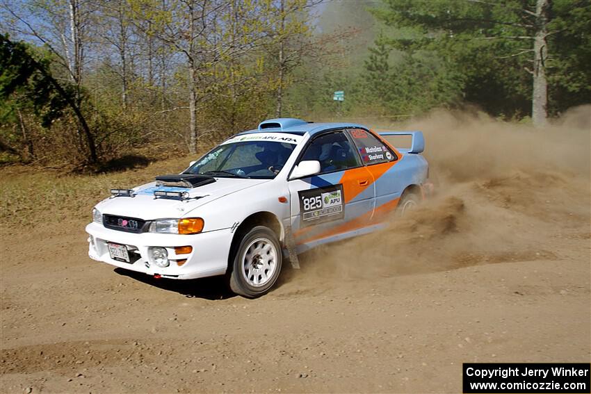 Tyler Matalas / Dustin Sharkozy Subaru Impreza LX on SS5, Blue Trail II.