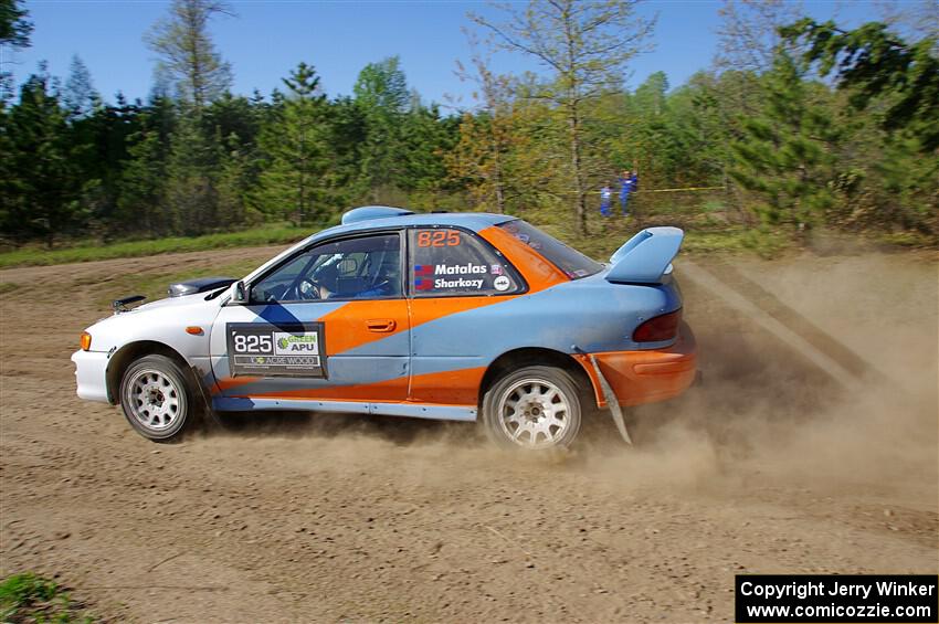 Tyler Matalas / Dustin Sharkozy Subaru Impreza LX on SS5, Blue Trail II.