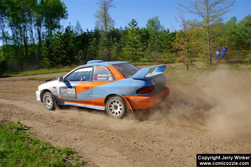 Tyler Matalas / Dustin Sharkozy Subaru Impreza LX on SS5, Blue Trail II.