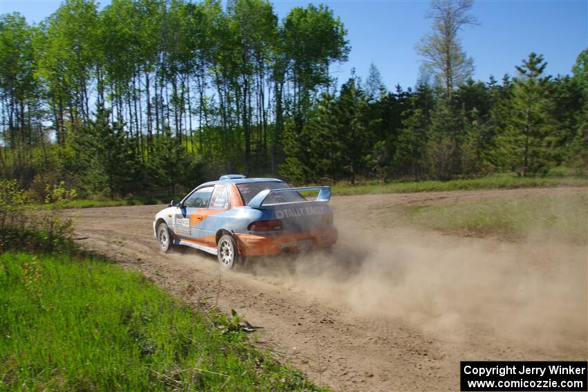 Tyler Matalas / Dustin Sharkozy Subaru Impreza LX on SS5, Blue Trail II.