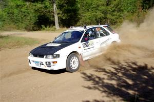 Aidan Hicks / John Hicks Subaru Impreza Wagon on SS5, Blue Trail II.