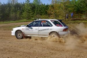 Aidan Hicks / John Hicks Subaru Impreza Wagon on SS5, Blue Trail II.