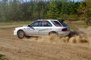 Aidan Hicks / John Hicks Subaru Impreza Wagon on SS5, Blue Trail II.