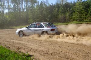 Aidan Hicks / John Hicks Subaru Impreza Wagon on SS5, Blue Trail II.