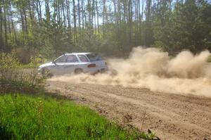 Aidan Hicks / John Hicks Subaru Impreza Wagon on SS5, Blue Trail II.