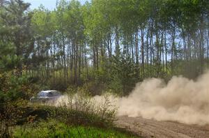 Aidan Hicks / John Hicks Subaru Impreza Wagon on SS5, Blue Trail II.